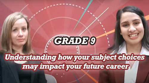 Understanding how your subject choices may impact your future career