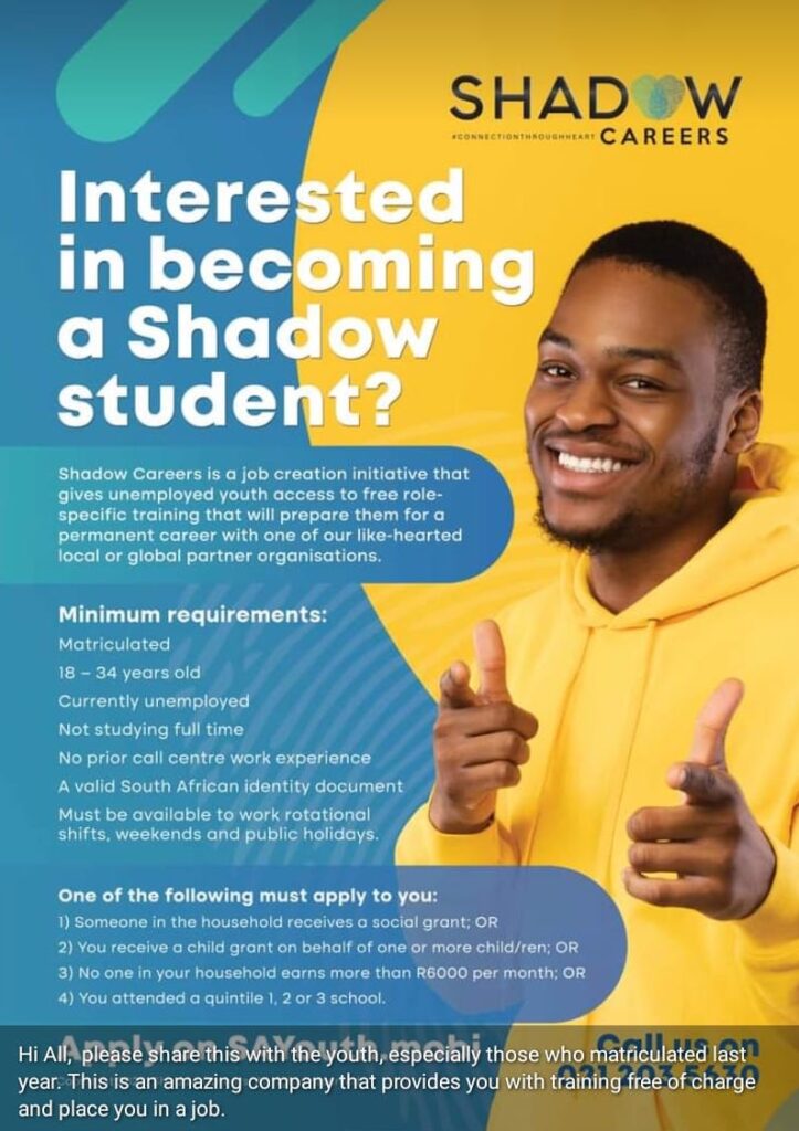 Interested in becoming a Shadow student?